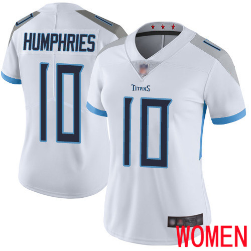 Tennessee Titans Limited White Women Adam Humphries Road Jersey NFL Football 10 Vapor Untouchable
